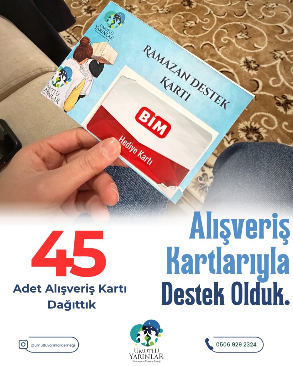 Instagram post from umutluyarinlardernegiyedek. This post is in position 1.